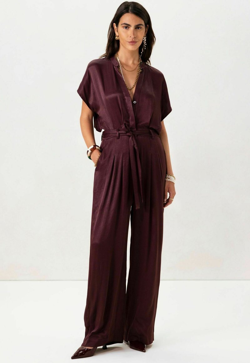 Sissy-Boy OFFENEM RÜCKEN - Combinaison - dunkelbraun