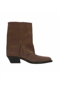 Manfield MIT UMSCHLAG - Stivaletti texani / biker - taupe