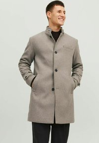 Jack & Jones PREMIUM BLAMELTON SN - Īss mētelis - greige