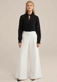 WE Fashion Gombos blúz - black