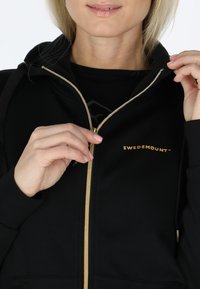 Swedemount Lounge Long Zip Hood - Sweatjakke - black