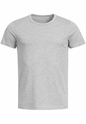 PAUL - T-shirt basic - hellgrau melange