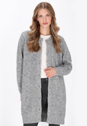 Cardigan - grey melange