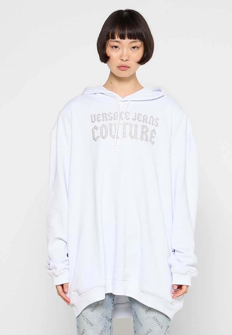 Versace Jeans Couture Hoodie wit Versace Jeans Couture Hoodie wit