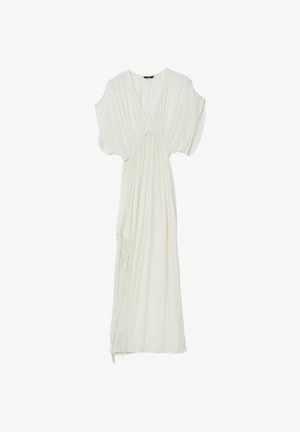 Calliope, ABITO TINTA UNITA - Robe longue - bianco lana