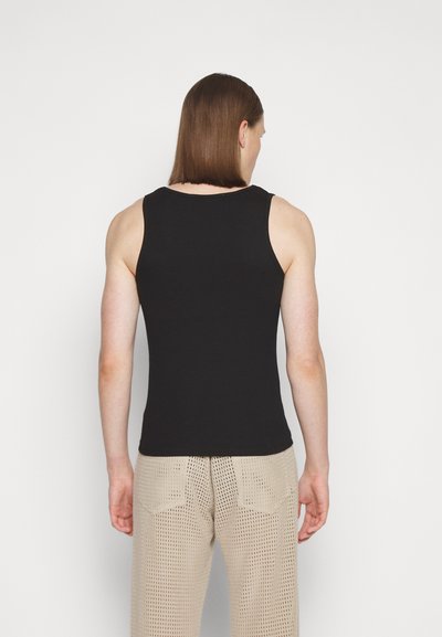 HOUSE OF JAFFA JAFFA CAMEL UNISEX - Μπλούζα - black