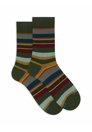CORTE RIGHE - Socken - mottled green