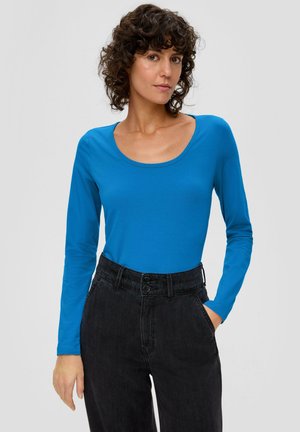 Langarmshirt - royalblau