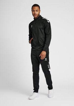 CORE - Zip-up sweatshirt - black