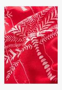 Atlasīts, red white palm print