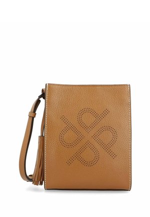 PEEPHOLE - Borsa a tracolla - cognac