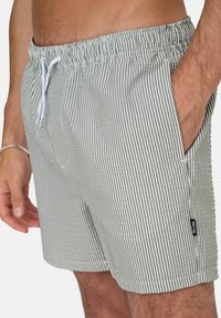 Only & Sons TED SEERSUCKER - Shorts da mare - grau