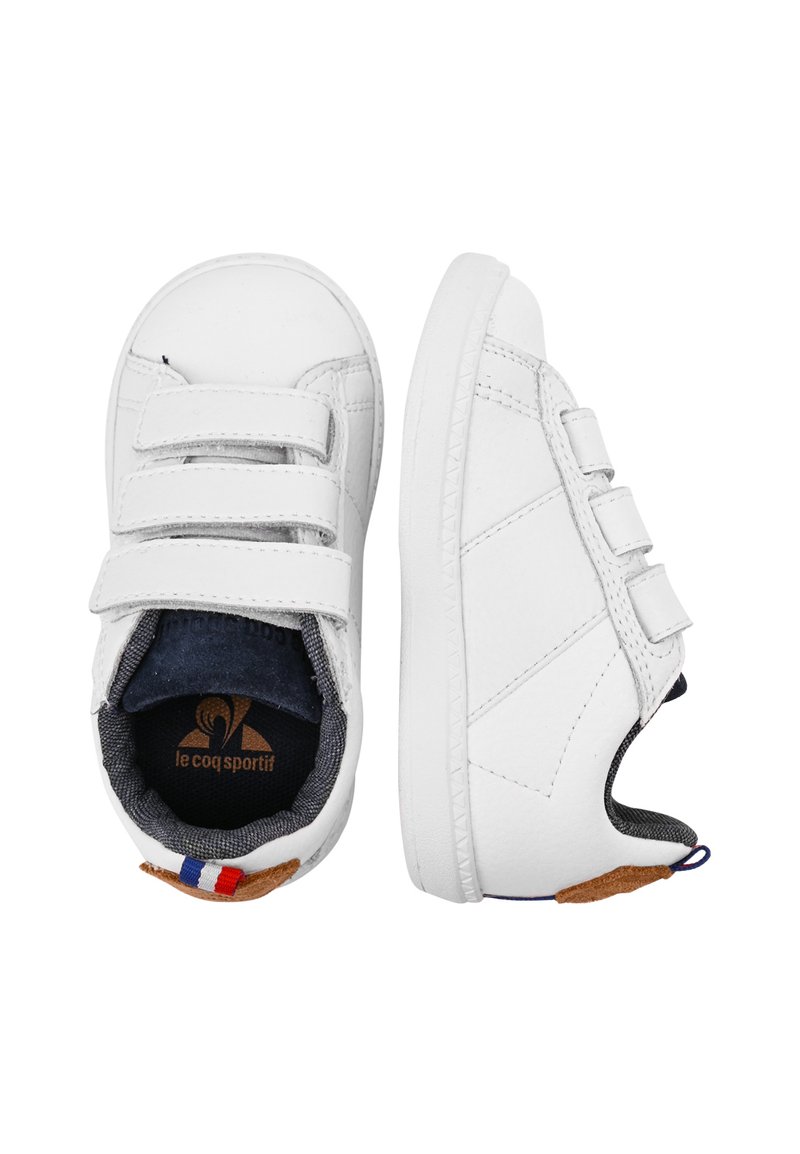 Le Coq Sportif Courtclassic Inf Baby Shoes Zapatos De Bebe White Blanco Zalando Es