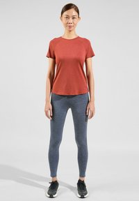 ODLO CREW NECK SS ESSENTIAL 365 - Sports T-shirt - spiced apple melange