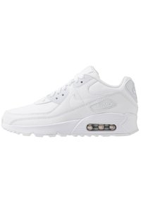 Nike Sportswear AIR MAX 90 UNISEX - Sneakers - white/metallic silver