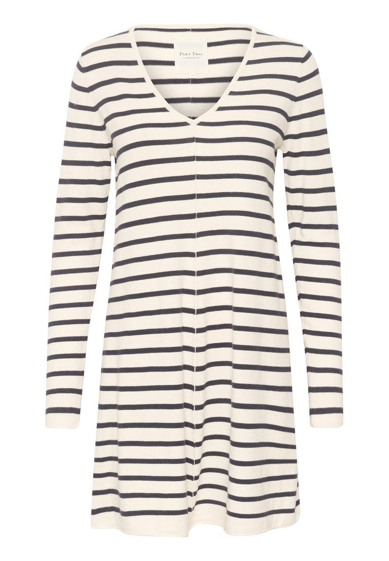 Part Two Gebreide jurk crème