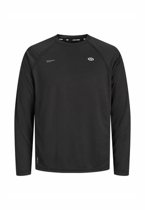Jack & Jones, TRAINING TOP LOGO TRAINING TOP - Langarmshirt - black