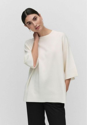 EMERY LONG SLEEVE - Striktrøje - off white