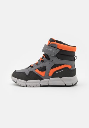 Geox FLEXYPER BOY ABX - Snowboot/Winterstiefel - grey/orange