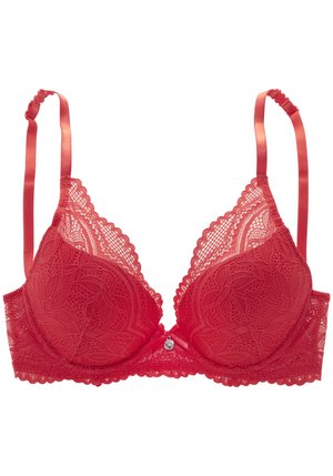 LASCANA, PUSH-UP BH - Σουτιέν με μπανέλα - red