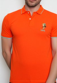 U.S. Polo Assn. KURZARM BUNTER REITER - Polokošeľa - rot