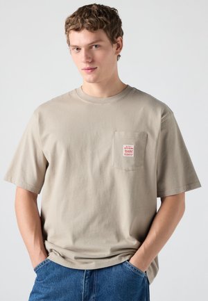 WORKWEAR TEE - T-shirts - vintage khaki