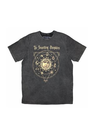 THE SMASHING PUMPKINS CELESTIAL SUN LIMITED EDITION ONLY WASH - Print T-shirt - charcoal