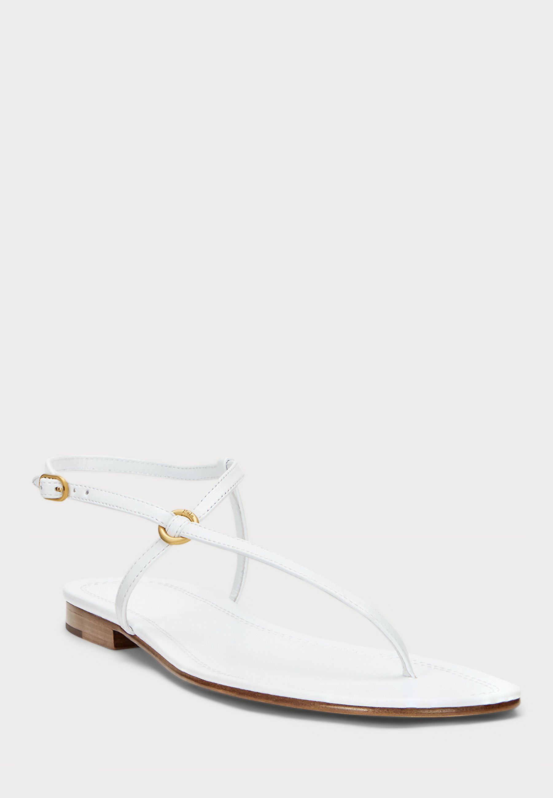 【大人気】POLO RALPH LAUREN ★快適 O-Ring Leather Sandal Oリング レザー サンダル | ラルフ ローレン公式オンラインストア