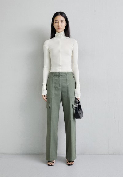 BITE Studios ZIP TURTLE - Langarmshirt - cream