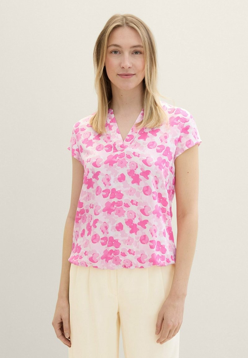 TOM TAILOR Bluse - pink small floral design