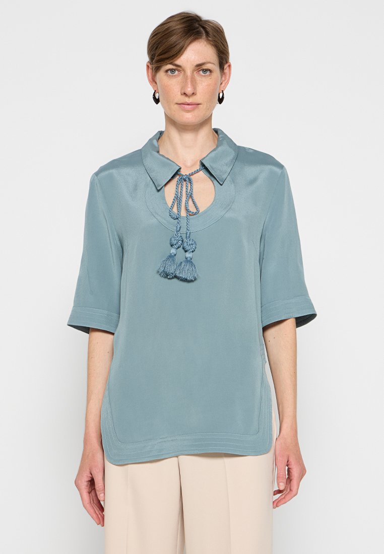 By Malene Birger Blouse blauwgrijs