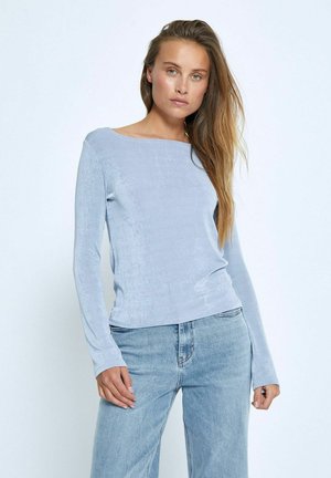 BOB BOATNECK - Maglietta a manica lunga - lavender lustre blue