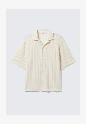 Weekday BEACH RESORT SHORT SLEEVE - Pluus - dusty white
