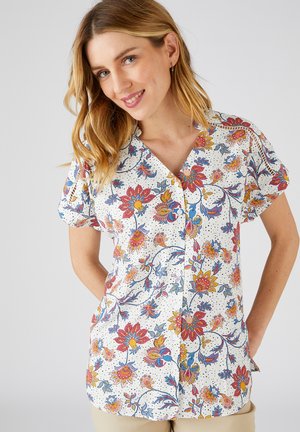 IMPRIMÉ FLEURS - Blouse - ecru floral
