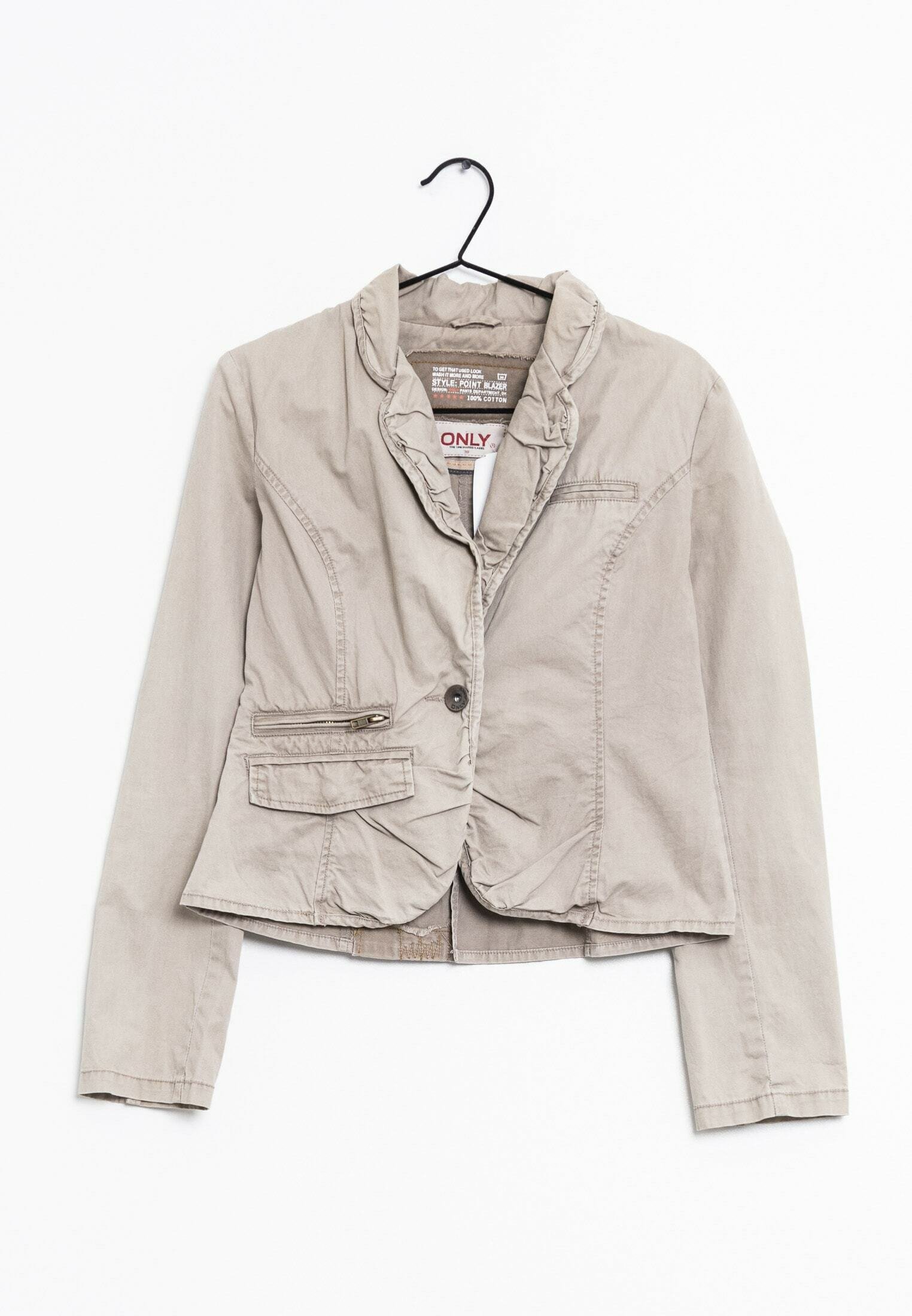 ONLY Blazer - beige - (Pre-owned) - Zalando.nl