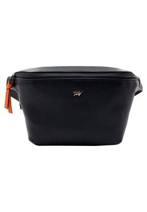 Braun Büffel NOVARA - Gürteltasche - black
