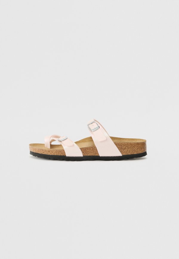 MAYARI BF SAFFIANO IRIDESCENT NARROW - Sandals - light rose