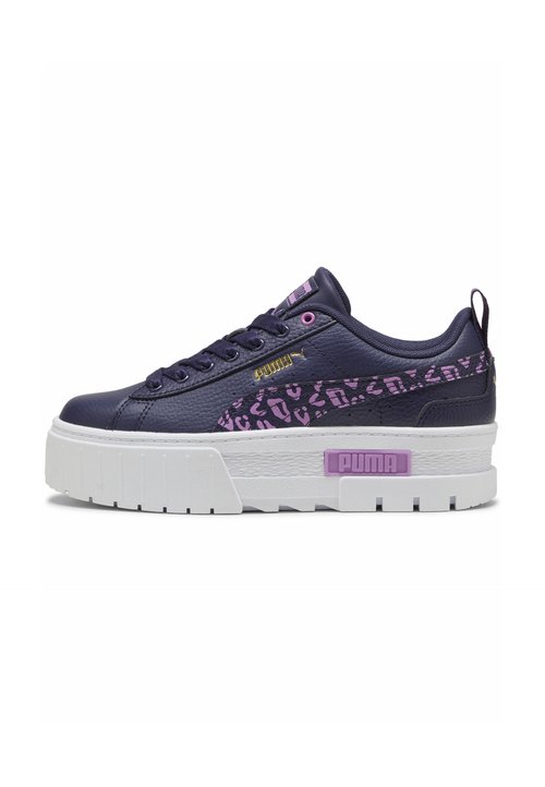 Puma MAYZE WILD JR UNISEX - Pantofi sport - deep plum-mauve pop
