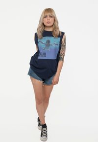 Paradiso Clothing NIRVANA NEVERMIND MUSCLE - Top - navy