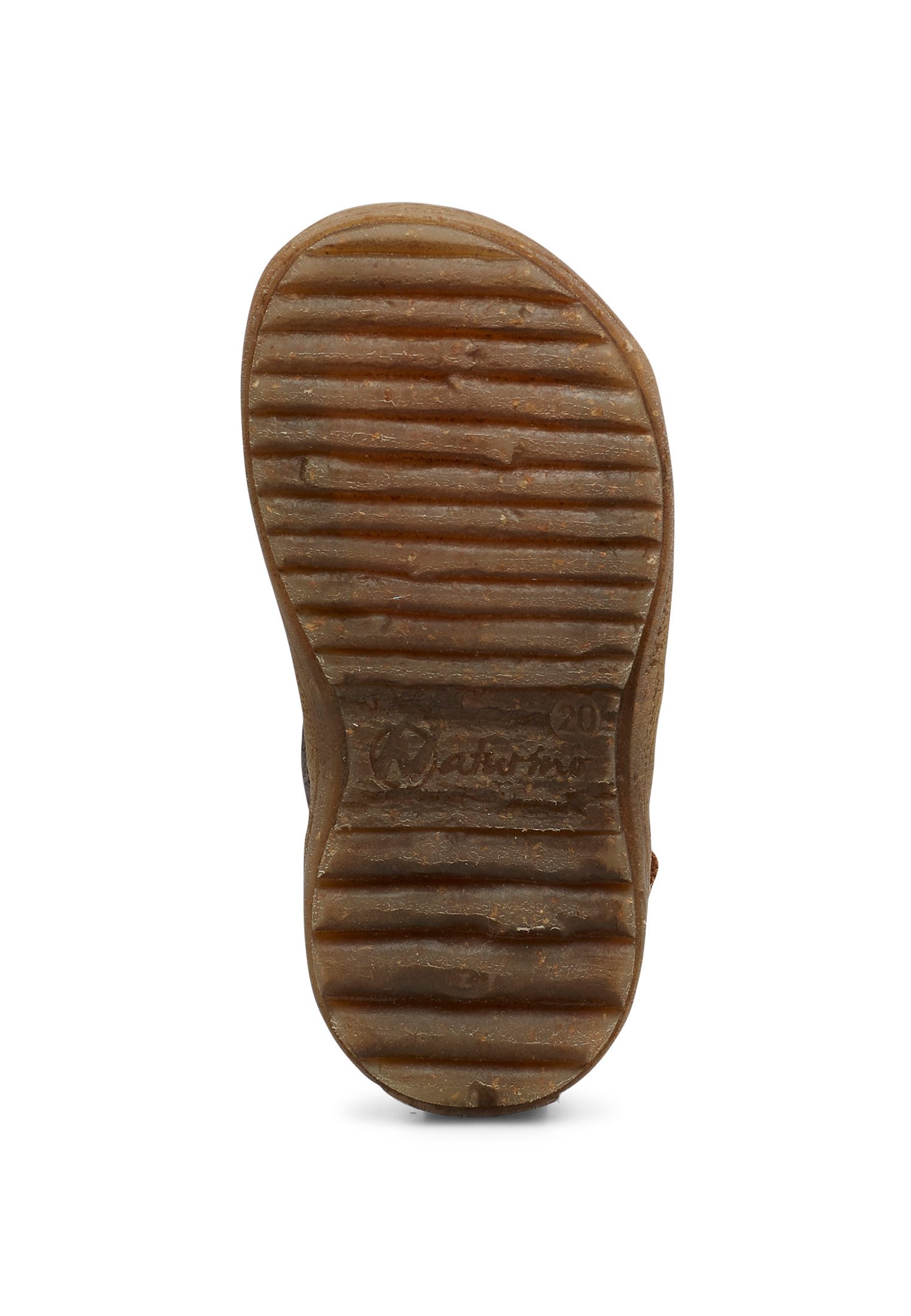 Sandali Naturino Sky Unisex Per Bambini - In Pella Rossa, Suola Gomma, Chiusura Velcro - Foto 2