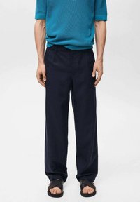 Mango Nohavice - royal blue