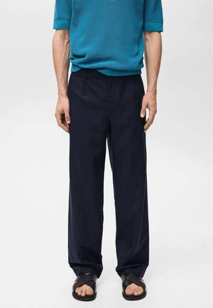 Mango Trousers - royal blue