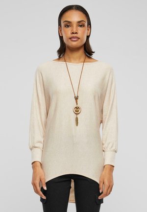 T-shirt à manches longues - beige