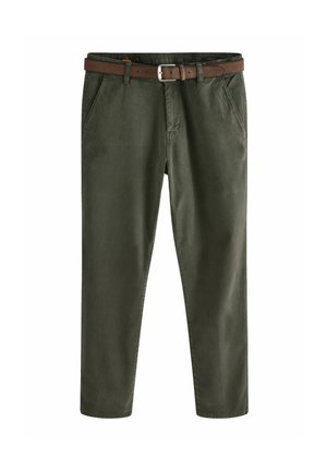 Next Chino stiliaus kelnės - khaki green