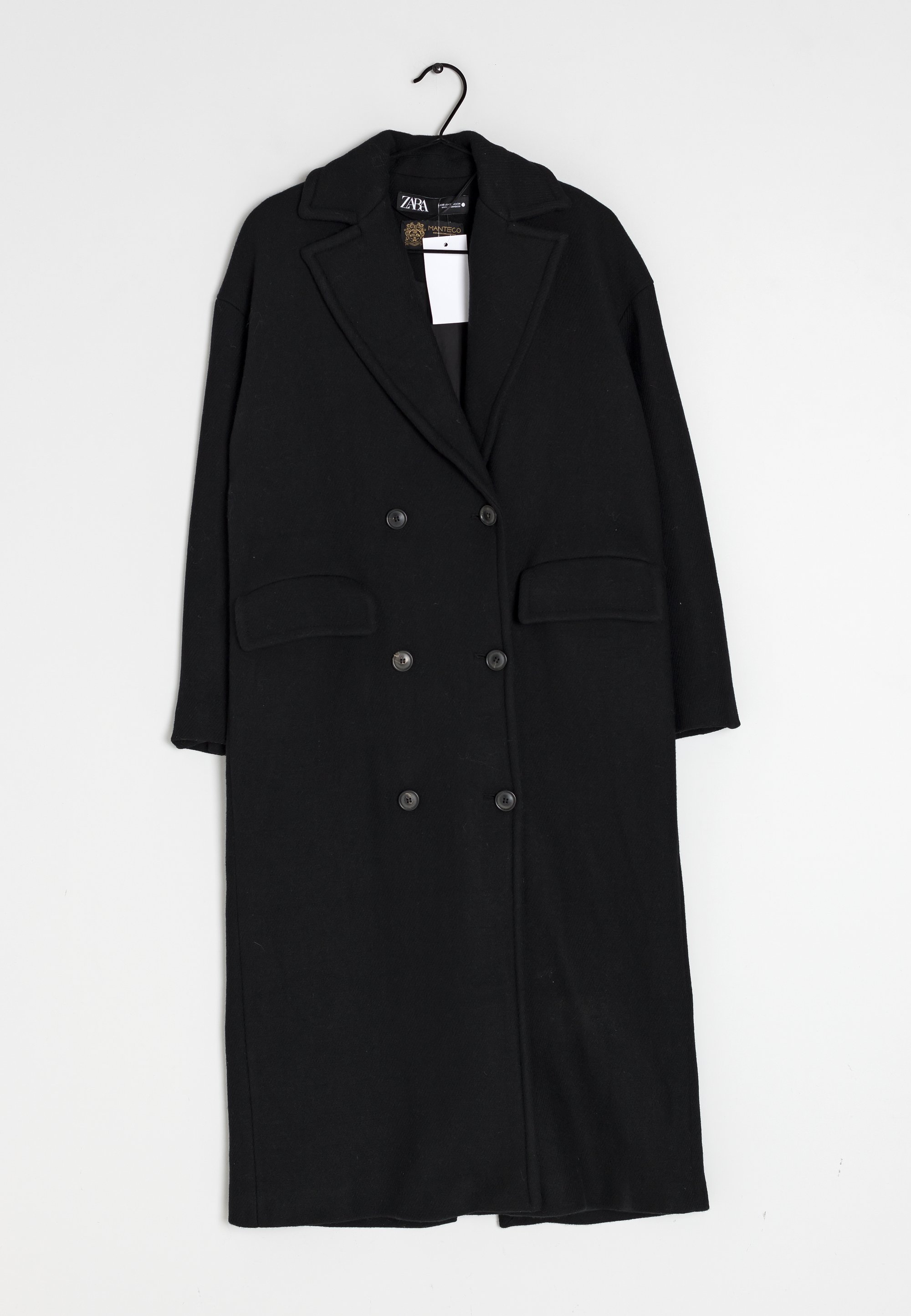 Zara Manteau classique black/noir (Seconde main) ZALANDO