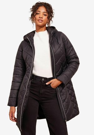 REGULAR FIT - MID LENGTH  - Zimný kabát - black