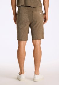 Lindbergh ELASTIC WAIST - Shorts - dk stone