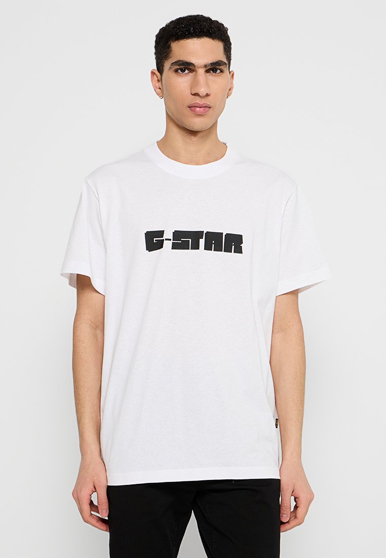 G-Star T-shirt print wit G-Star T-shirt print wit