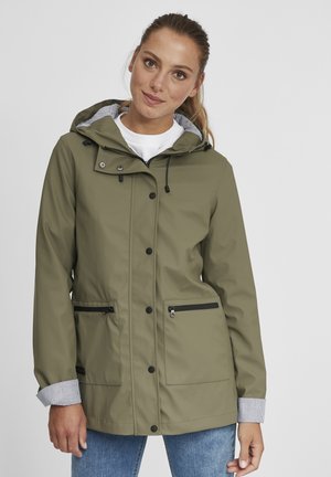 Oxmo OXBECKY - Regnjakke - olive