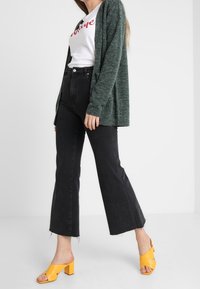 ICHI Kardigan - dark green